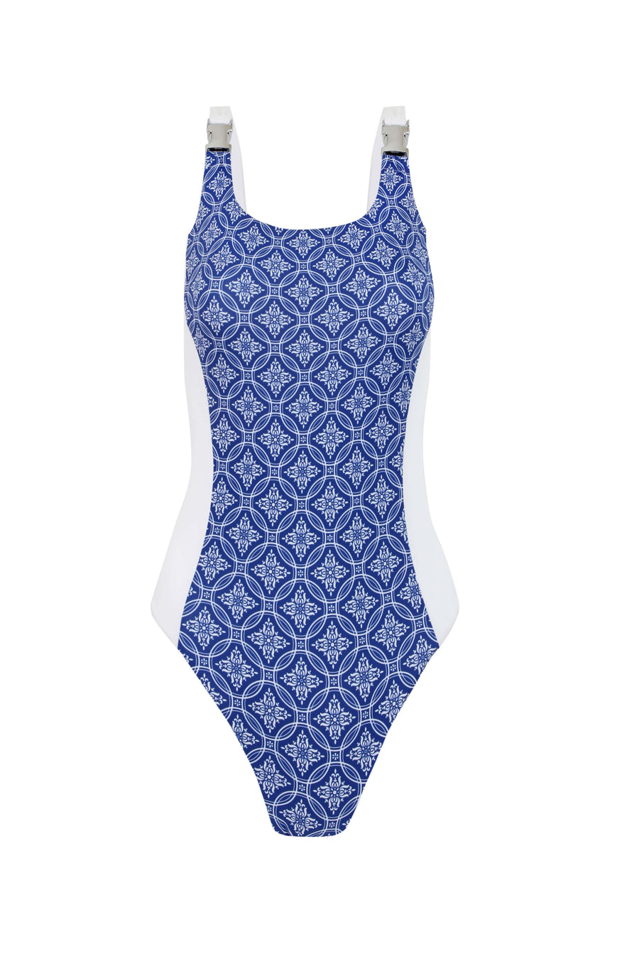 MAMA'S ONE PIECE - ROYAL/WHITE (REVERSIBLE)